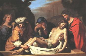 Guercino : The Entombment of Christ